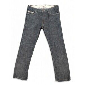 Vans Denim Jeans Mens Size 32"x30" Cotton Straight Leg Streetwear Minimalist